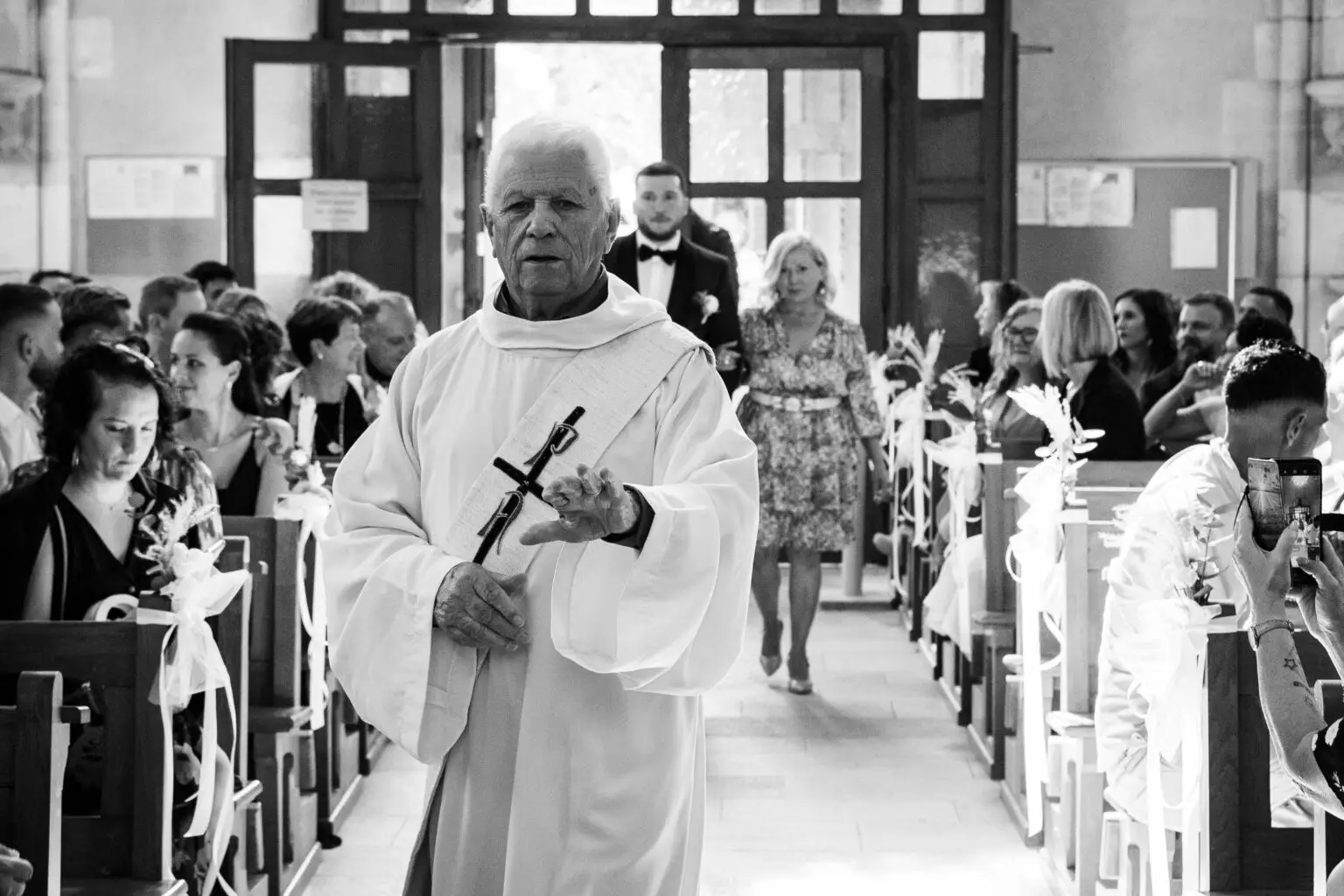 Photo mariage église