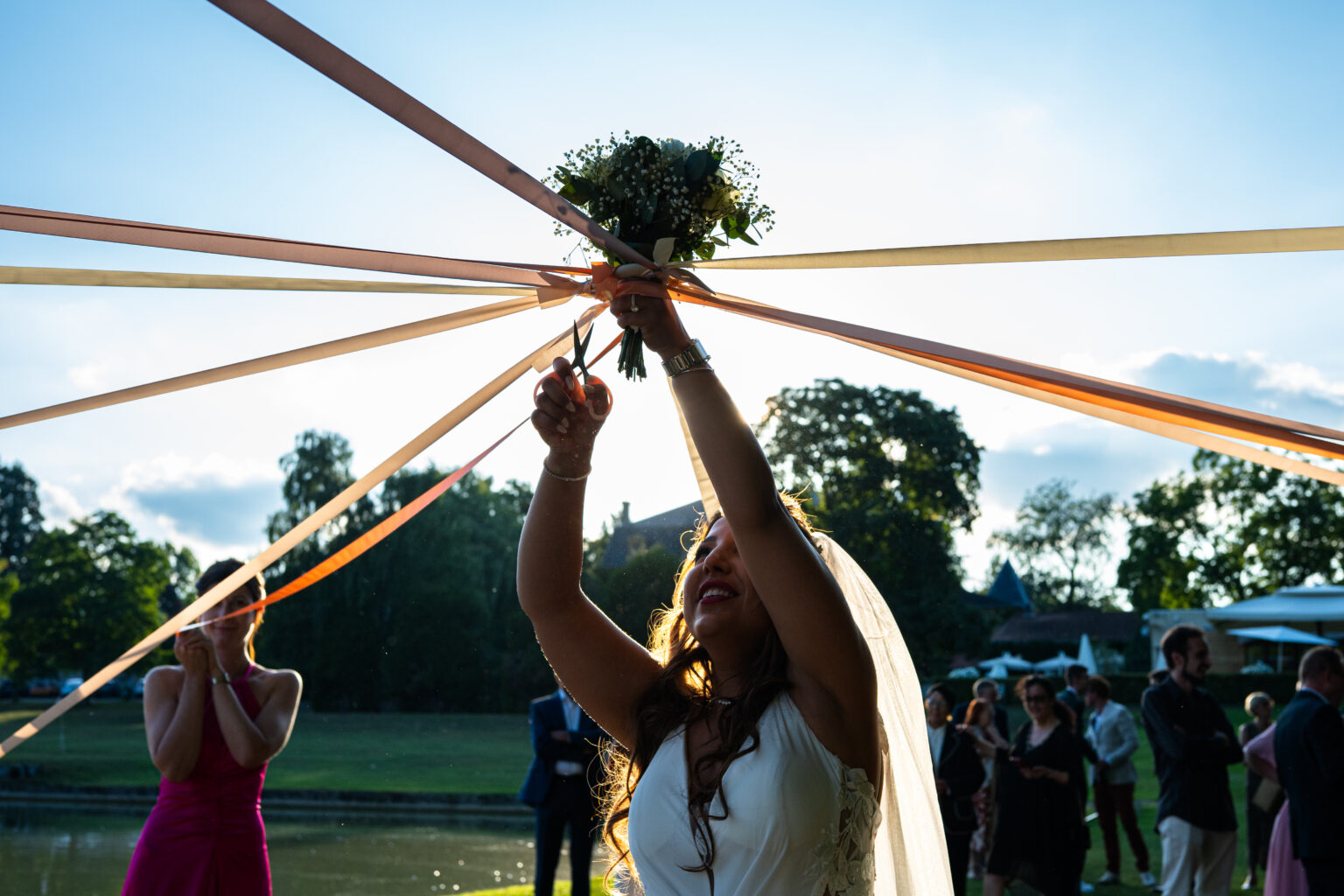 Photo mariage jardin